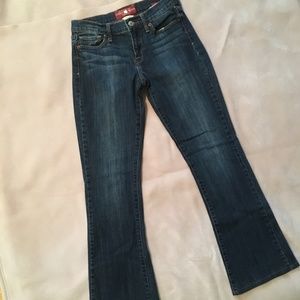 Lucky Brand Sofia Boot Cut Dark Wash Jeans